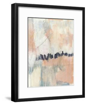 Blush & Navy II-Jennifer Goldberger-Framed Premium Giclee Print