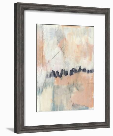 Blush & Navy II-Jennifer Goldberger-Framed Premium Giclee Print