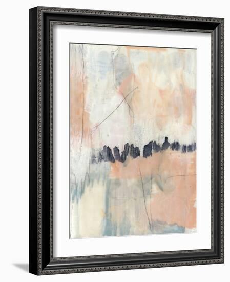 Blush & Navy II-Jennifer Goldberger-Framed Premium Giclee Print