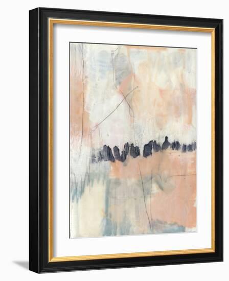 Blush & Navy II-Jennifer Goldberger-Framed Premium Giclee Print