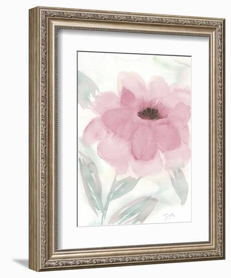 Blush Peony II-Beverly Dyer-Framed Art Print