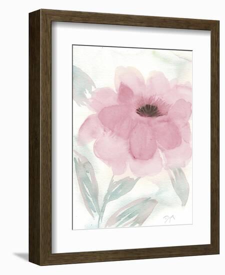 Blush Peony II-Beverly Dyer-Framed Art Print