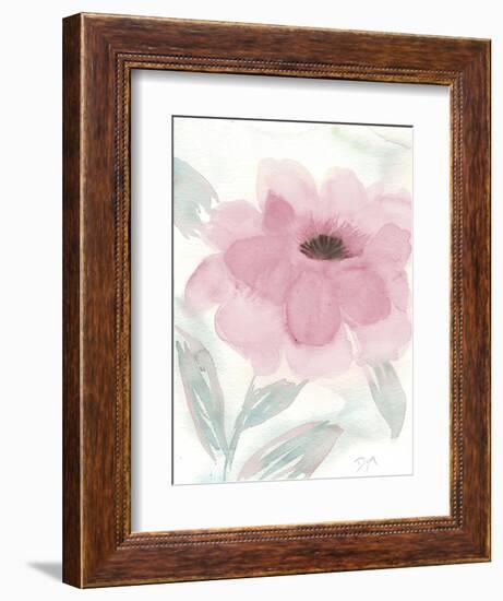 Blush Peony II-Beverly Dyer-Framed Art Print