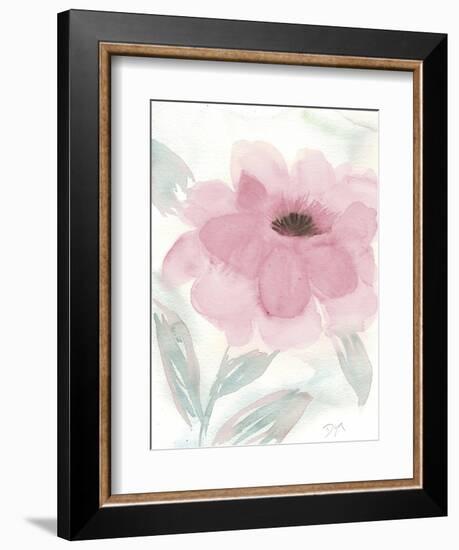 Blush Peony II-Beverly Dyer-Framed Art Print