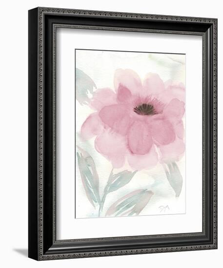 Blush Peony II-Beverly Dyer-Framed Art Print