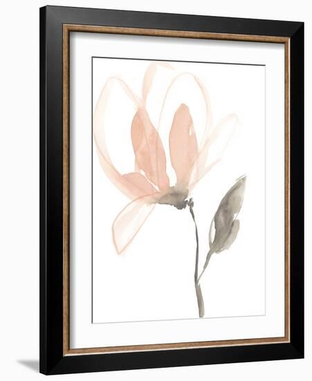 Blush Petals I-Jennifer Goldberger-Framed Art Print