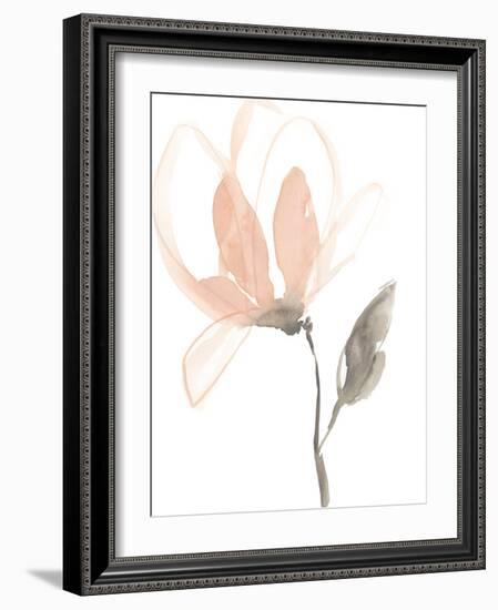 Blush Petals I-Jennifer Goldberger-Framed Art Print