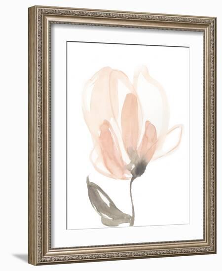 Blush Petals II-Jennifer Goldberger-Framed Art Print