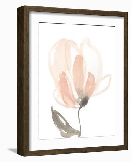 Blush Petals II-Jennifer Goldberger-Framed Art Print