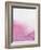 Blush Pink Abstract Watercolor-Hallie Clausen-Framed Art Print