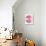 Blush Pink Half Circles I-Eline Isaksen-Art Print displayed on a wall