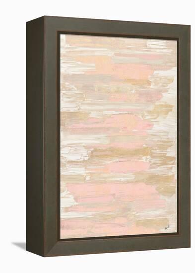 Blush Rhizome-Ann Marie Coolick-Framed Stretched Canvas