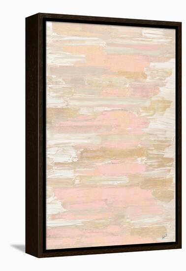 Blush Rhizome-Ann Marie Coolick-Framed Stretched Canvas