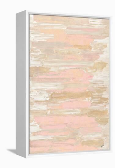 Blush Rhizome-Ann Marie Coolick-Framed Stretched Canvas