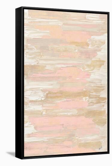 Blush Rhizome-Ann Marie Coolick-Framed Stretched Canvas