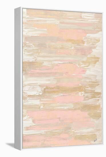 Blush Rhizome-Ann Marie Coolick-Framed Stretched Canvas