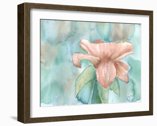 Blush Rose 2-Beverly Dyer-Framed Art Print