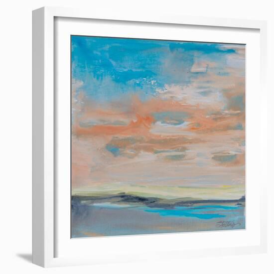 Blush Sky-Linda Stelling-Framed Art Print