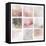 Blush Squares I-Isabelle Z-Framed Stretched Canvas