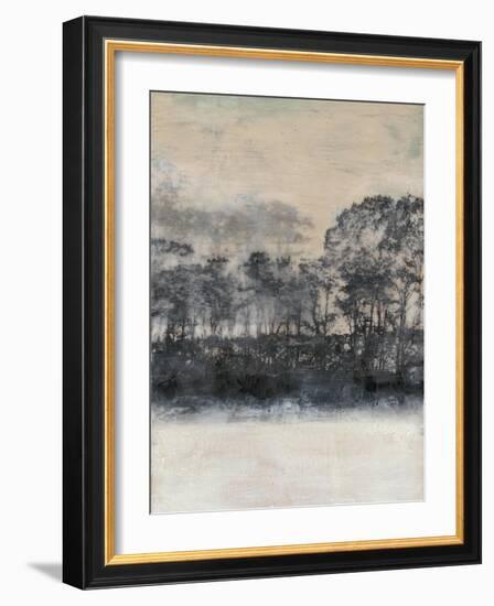 Blush Treeline I-Jennifer Goldberger-Framed Art Print