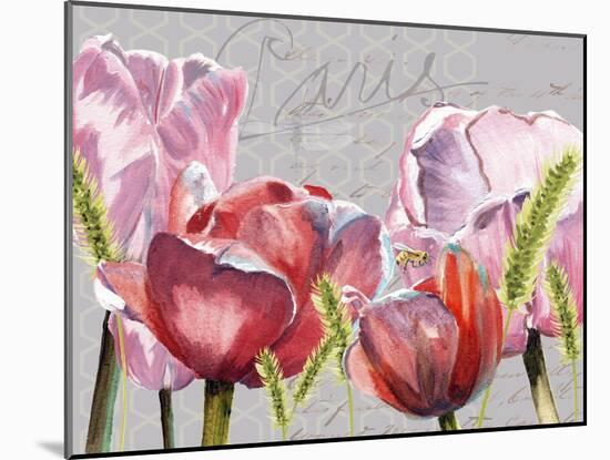 Blush Tulips I-Redstreake-Mounted Art Print