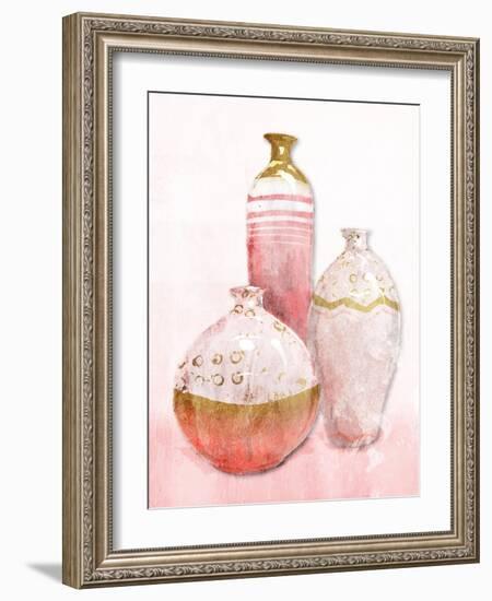 Blush Vessels-OnRei-Framed Art Print