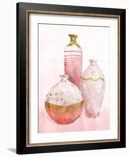 Blush Vessels-OnRei-Framed Art Print