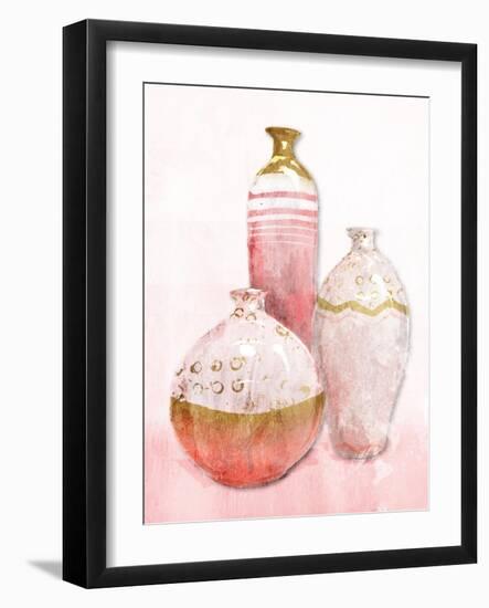 Blush Vessels-OnRei-Framed Art Print