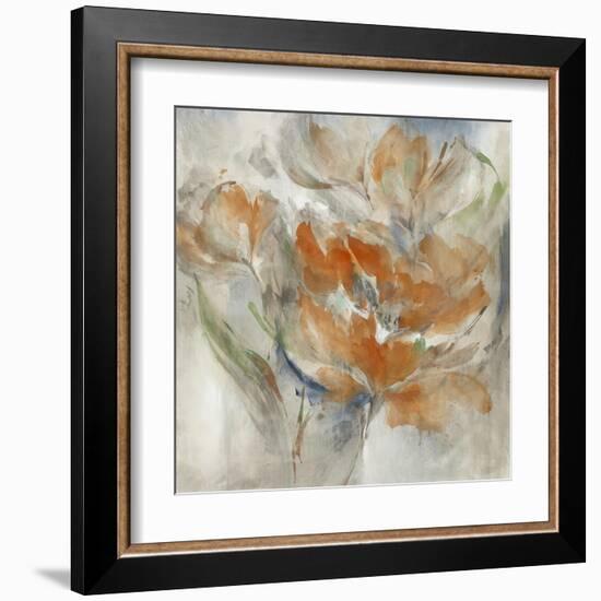 Blushed Bouquet-Leah Rei-Framed Art Print