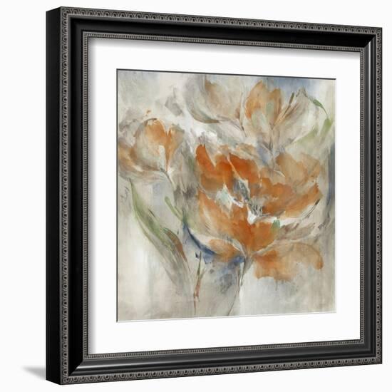 Blushed Bouquet-Leah Rei-Framed Art Print