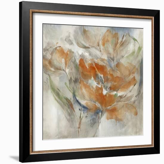 Blushed Bouquet-Leah Rei-Framed Art Print