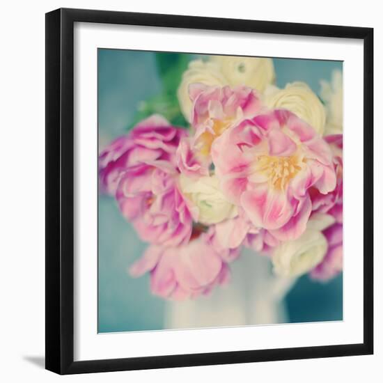 Blushing Blooms I-Sarah Gardner-Framed Photo