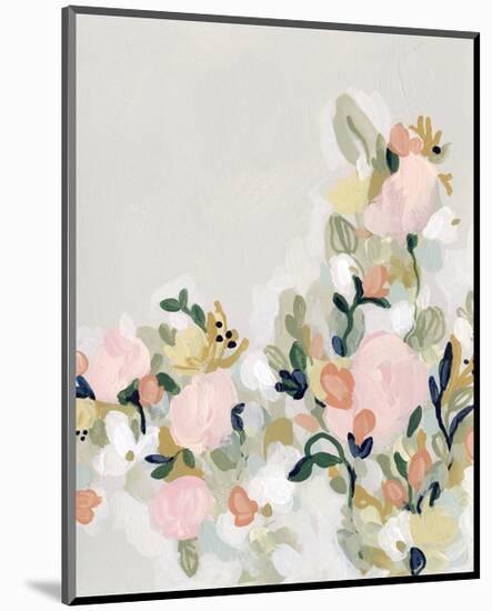 Blushing Blooms I-June Vess-Mounted Art Print