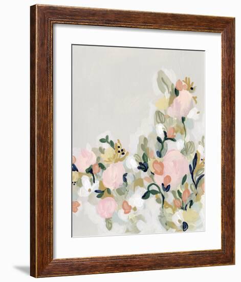 Blushing Blooms I-June Vess-Framed Art Print