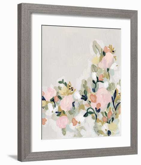 Blushing Blooms I-June Vess-Framed Art Print