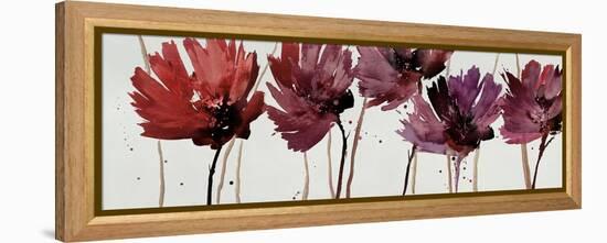 Blushing Blooms-Natasha Barnes-Framed Stretched Canvas