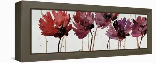 Blushing Blooms-Natasha Barnes-Framed Stretched Canvas
