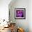 Blushing Nebula-null-Framed Art Print displayed on a wall