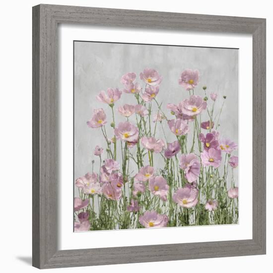 Blushing On Grey-Tania Bello-Framed Giclee Print