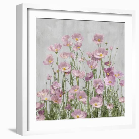 Blushing On Grey-Tania Bello-Framed Giclee Print