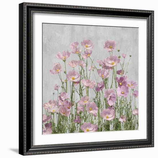 Blushing On Grey-Tania Bello-Framed Giclee Print