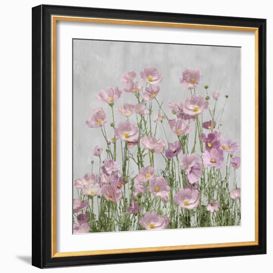 Blushing On Grey-Tania Bello-Framed Giclee Print