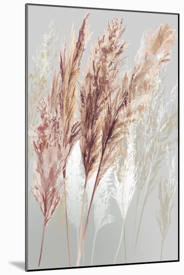 Blushing Pomp Grass I-Asia Jensen-Mounted Art Print