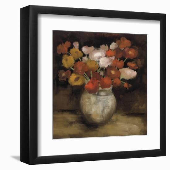 Blushing Poppies-Onan Balin-Framed Art Print