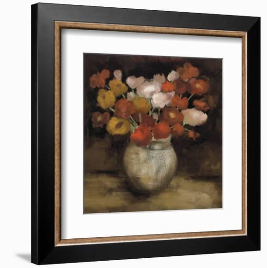 Blushing Poppies-Onan Balin-Framed Art Print
