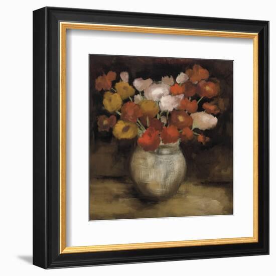 Blushing Poppies-Onan Balin-Framed Art Print