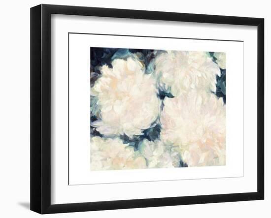 Blushing Summer I Navy-Julia Purinton-Framed Art Print