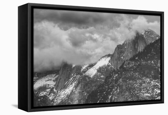 Blustery Morning at Half Dome, Yosemite California-Vincent James-Framed Premier Image Canvas