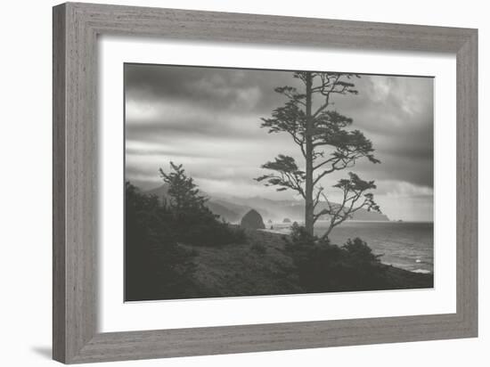 Blustery Morning View From Ecola Point, Oregon Coast-Vincent James-Framed Photographic Print