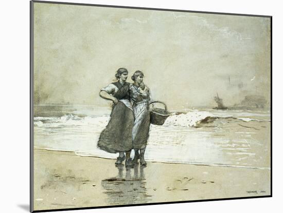 Blyth Sands, 1882-Winslow Homer-Mounted Giclee Print